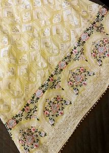 Elegant Yellow Embroidered Kurta