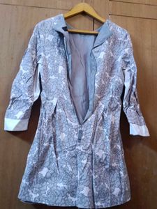 Floral Print Long Sleeve Dress