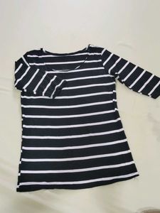 Striped Long Sleeve Top