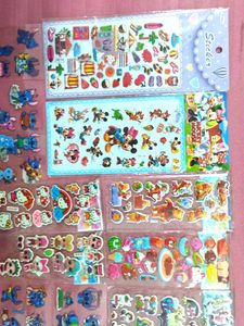 Cute Character Sticker Collection
