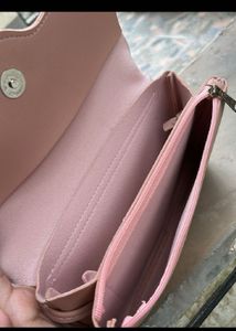 Cute Sling Bag with Floral Detail