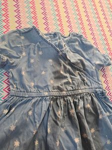 Cute Denim Girls Dress💙🩵💙