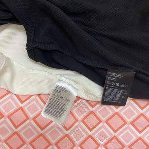 H&amp;M Tank Tops - Black &amp; White