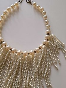 ODETTE Pearl Waterfall Necklace