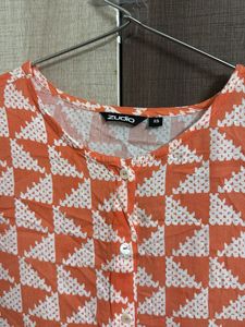 Patterned Casual Dress