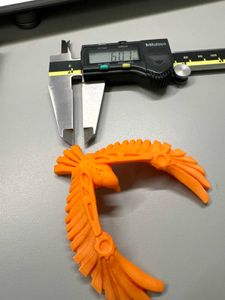 Balancing Bird 3d Printed Random Color