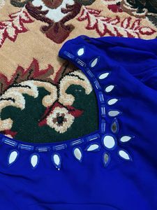 Elegant Blue Kurta Set Never Wore With Dupatta