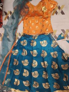 Kids Ethnic Lehenga Choli Set
