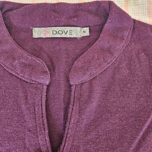 Embroidered Woolen Kurta