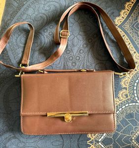 Brown Sling Bag