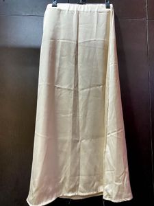 Elegant Highwaist Satin Skirt
