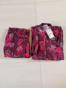 Floral Print Dress with Pants 😍