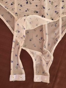 H&amp;M Floral Long Sleeve Bodysuit /Size-S