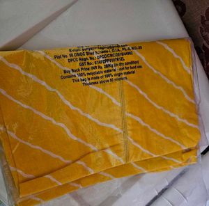 A Brand New  Pure Cotton Yellow Kurti.