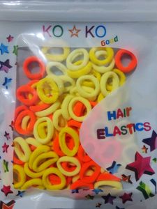 HAIR TIES MINI RUBBER PACK OF ANY 2 @150 RS