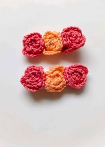 Crochet Hair Accessories Combo