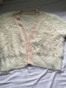 Fluffy Knit Cardigan