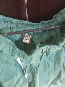 Green Ethnic Kurta with Pathani bottom