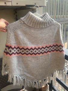 H&M Woolen Poncho 8-12 Years