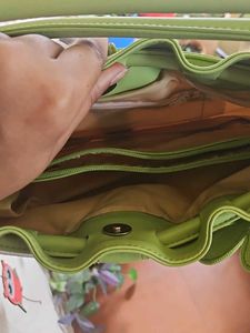 Green Handbag on sale