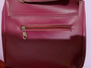 Floral Accent Crossbody Bag