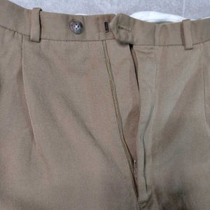 Khaki branded Trouser