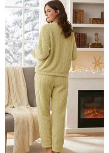 Cozy Green Pajama Set