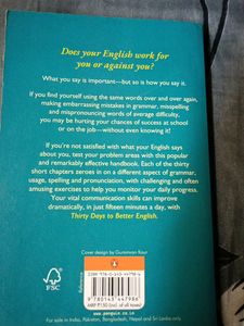 30 Days Better To English Book
