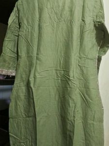Olive Floral Tunic