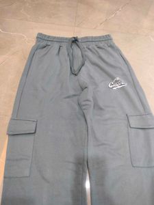 GREY  CARGO JOGGER
