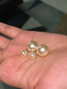 Cute White Pearl Studs