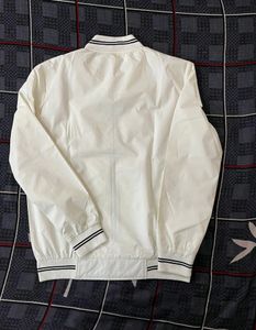 Montreal White Winter Jacket For Men