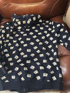 A Cute Postage Stamp Printed Hoodie