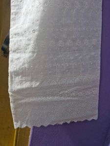 White Embroidered Palazzos