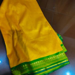 Yellow Traditional Saree