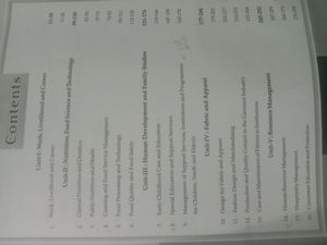 CLASS 12TH HOME SCIENCE BOOK