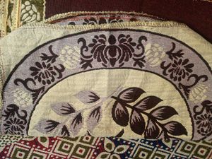 Maroon Elegant Sofa Cover