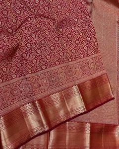 New Women Banarasi Silk Saree For Wedding