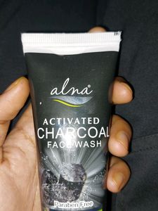 ALNA Activated  CHARCOAL Facewash ( Paraben Free)
