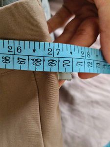 Khaki Coloured Waistcoat And Skirt
