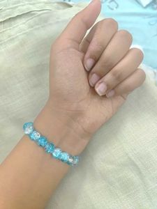 2 Blue Crystal Bracelet