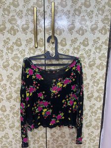 Floral Long Sleeve Top