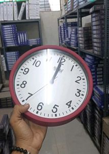 Red Ajanta Wall Clock | Verified ✅