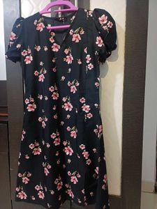 Floral Print Mini Dress