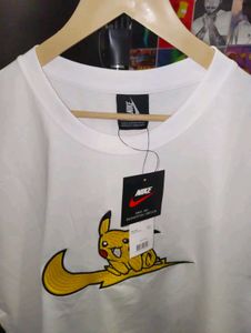 PIKACHU EDITION EMBROIDERY OVERSIZE BAGGY TEE 🔥🔥