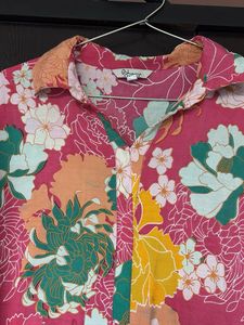 Floral Print Shirt Top