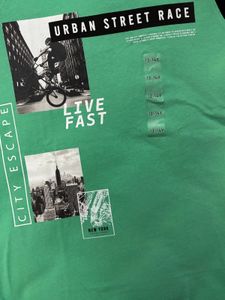 Boys Graphic Round-Neck Tshirt