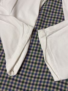 White Wide Leg Pants