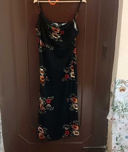 Black Floral Dress
