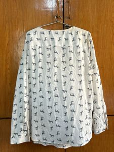 Zebra Print Shirt